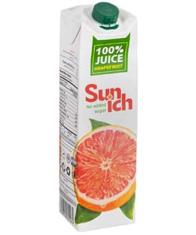 آبمیوه گریپ فروت سن ایچ  1 لیتری